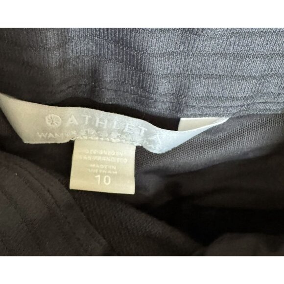 Athleta‎ Wander Stash Skinny Pants Black Nylon Stretch Pockets Size 10 - Picture 12 of 12
